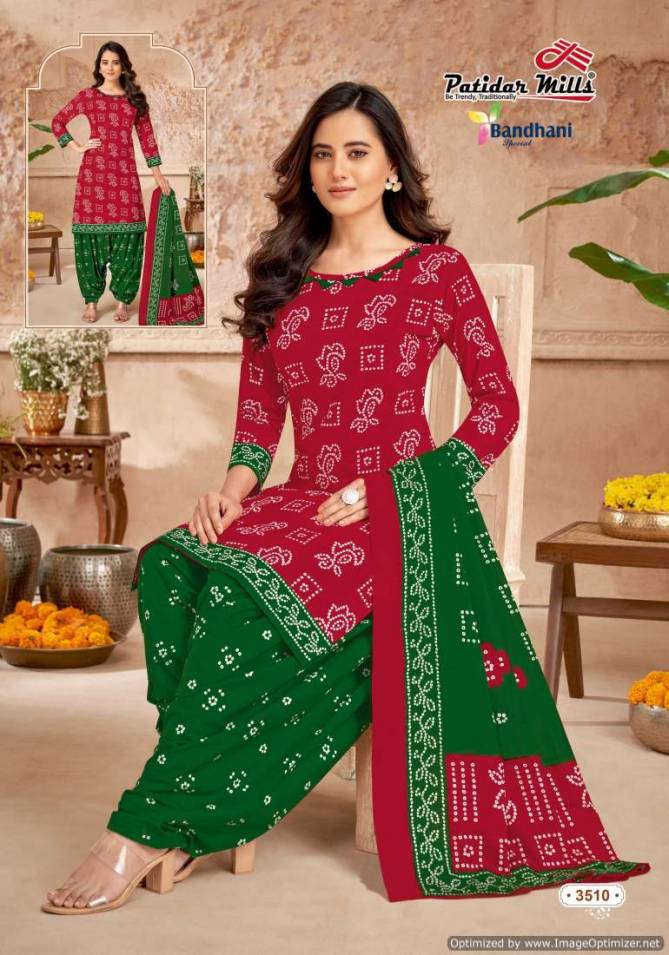 Bandhani Special Vol 35 By Patidar Mills Prinnted Cotton Dress Material Wholesale Market In Surat
